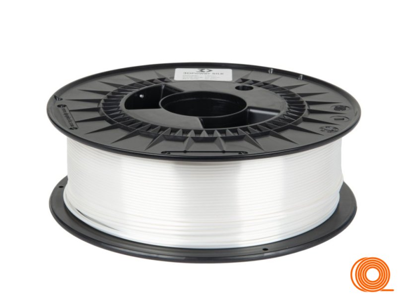 Filament 3DPower SILK Perlově Bílá