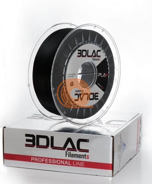 Filament 3DLac PLA+ Černá [1,75mm, 1kg]