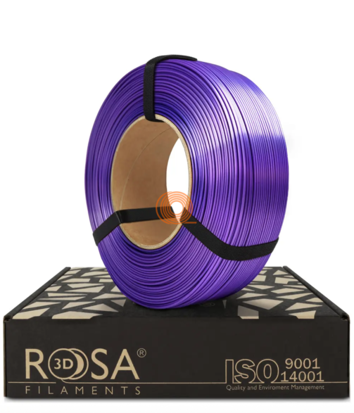 Filament ROSA3D SILK Fialová Refill [1,75mm, 1kg]