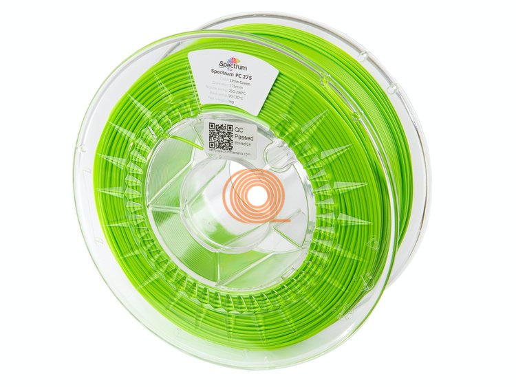 Filament Spectrum PC 275 Limetkově Zelená [1,75mm, 1kg]