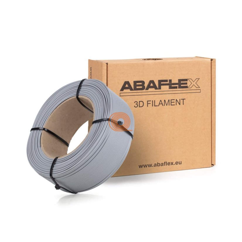 Filament ABAFLEX PLA Šedá Refill [1,75mm, 0.75kg]