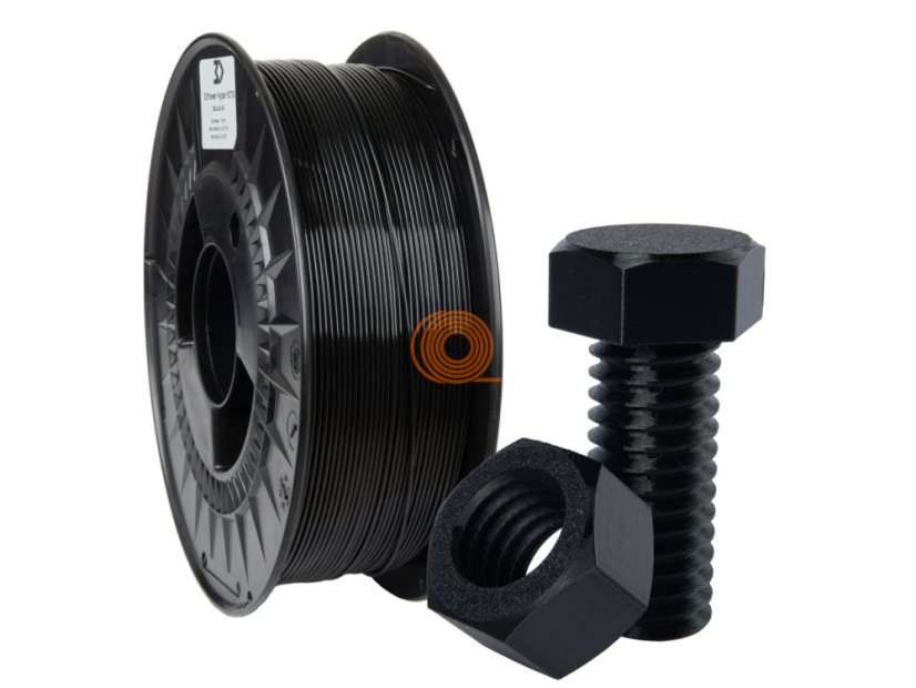 Filament 3DPower PCTG Černá [1,75mm, 1kg]