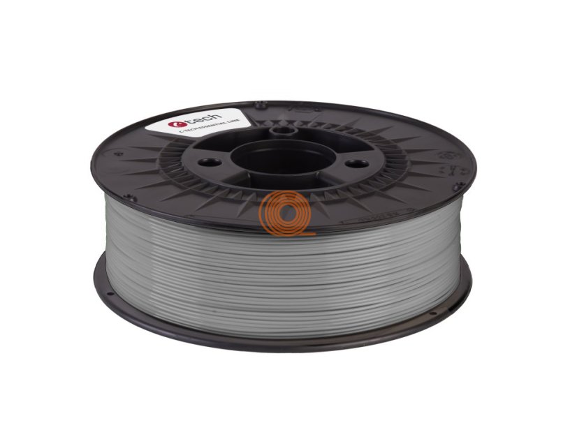 Filament C-TECH Essential Line PETG Sivá [1,75mm, 1kg]