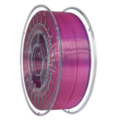 Filament DevilDesign SILK DUAL Perłowy Różowy/Zimna Zieleń [1,75mm, 1kg]