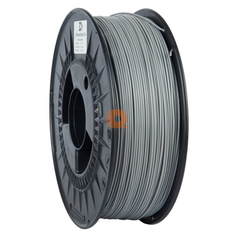 Filament 3DPower PLA Tele Šedá [1,75mm, 1kg]