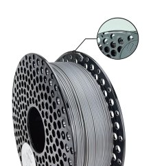 Filament AzureFilm PLA Stříbrná [1,75mm, 1kg]