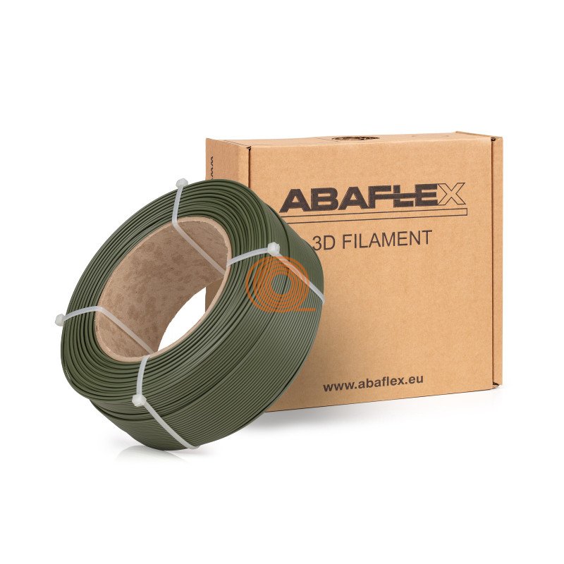 Filament ABAFLEX PETG+ Armádní Zelená Refill [1,75mm, 0.75kg]