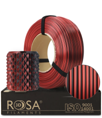Filament ROSA3D SILK Magic Mystický Červená Refill [1,75mm, 1kg]