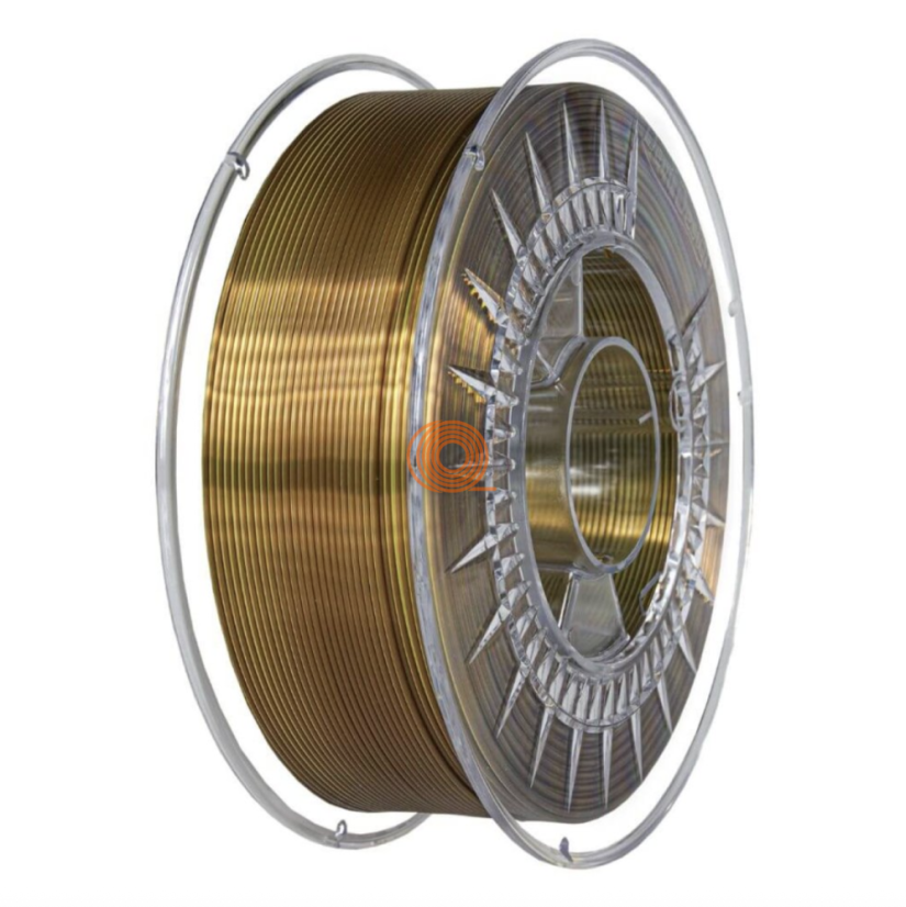 Filament DevilDesign SILK DUAL Zlatá/Hnědá [1,75mm, 1kg]