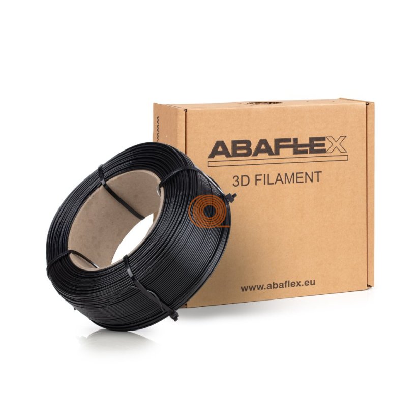 Filament ABAFLEX PETG+ Black Refill [1,75mm, 0.75kg]