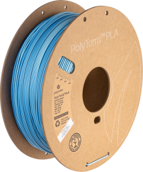 Filament Polymaker PolyTerra PLA Dualní Ledovcová Modrá (Ledově-Modrá) [1,75mm, 1kg]