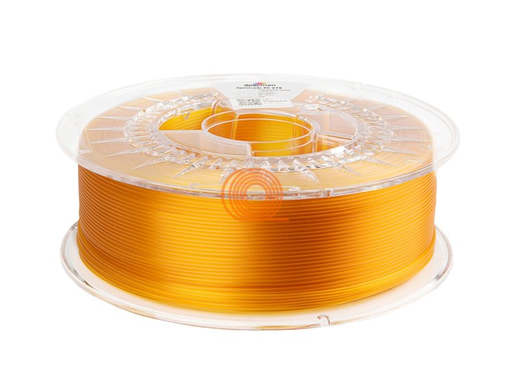 Filament Spectrum PC 275 Transparent Yellow [1,75mm, 1kg]