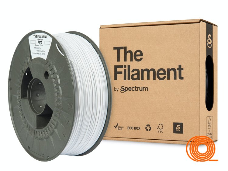 Filament TheFilament PETG Sněhově Bílá