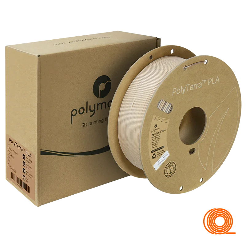 Filament Polymaker PolyTerra PLA Kapučínová [1,75mm, 1kg]