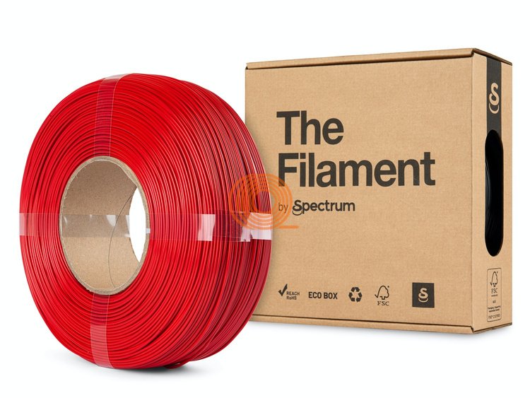Filament TheFilament PETG Technická Červená Refill [1,75mm, 1kg]