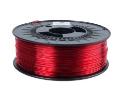 Filament 3DPower PCTG Křišťálově Červená [1,75mm, 1kg]