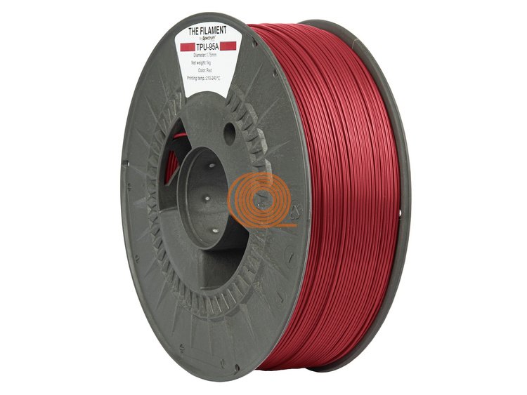 Filament TheFilament FLEX 95A Czerwony [1,75mm, 1kg]