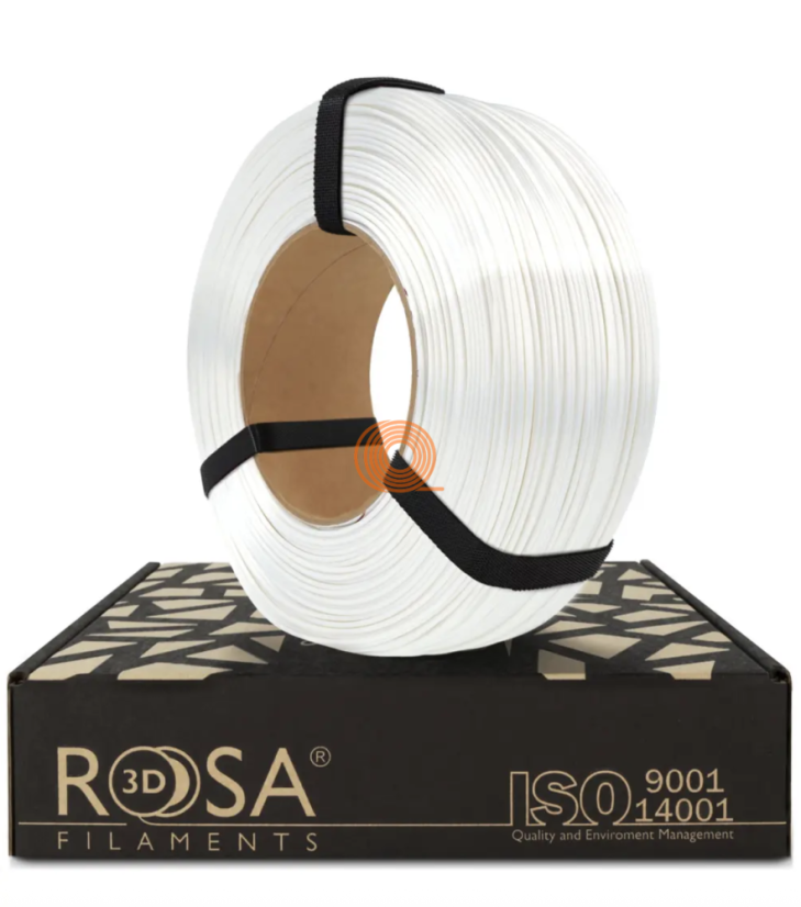 Filament ROSA3D SILK Bílá Refill [1,75mm, 1kg]