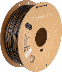 Filament Polymaker PolyTerra PLA Dualní Stínová (Oranžová-Černá) [1,75mm, 1kg]
