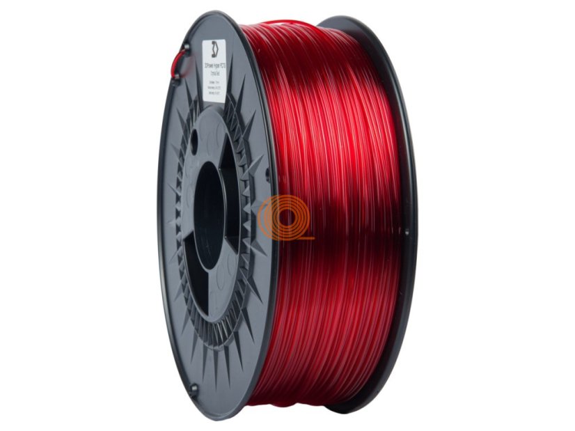 Filament 3DPower PCTG Crystal Red [1,75mm, 1kg]