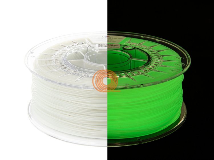 Filament Spectrum PET-G Glow in dark Yellow-Green [1,75mm, 1kg]