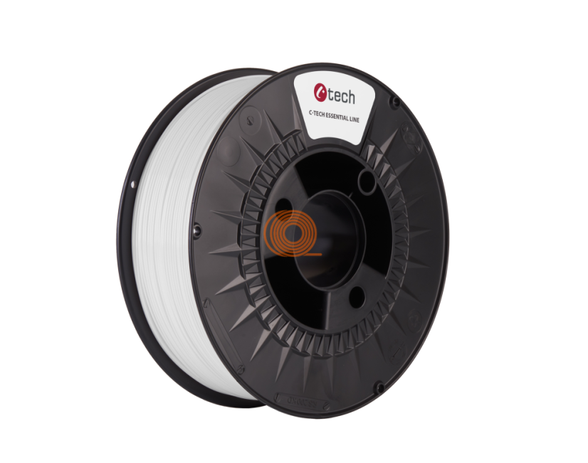 Filament C-TECH Essential Line PETG Bílá [1,75mm, 1kg]