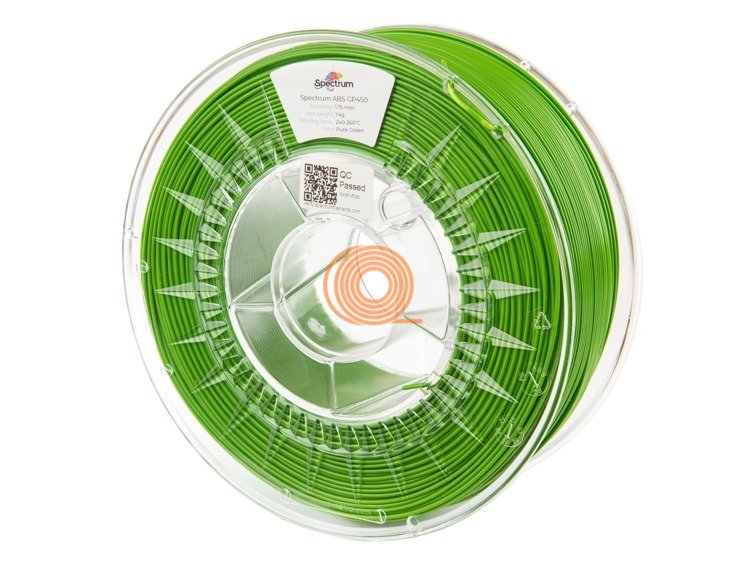 Filament Spectrum ABS GP450 Čistě Zelená [1,75mm, 1kg]