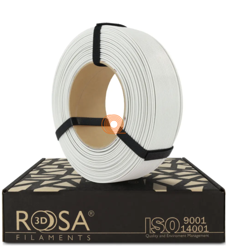 Filament ROSA3D PCTG-10GF Světle Šedá Refill [1,75mm, 1kg]