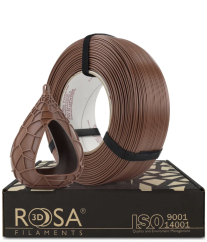Filament ROSA3D PETG Standard HS Milk Chocolate Brown Refill [1,75mm, 1kg]