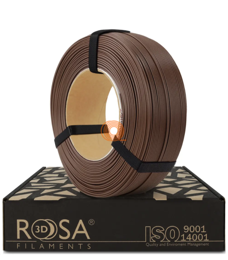 Filament ROSA3D PLA Starter Czekoladowy brąz Refill [1,75mm, 1kg]