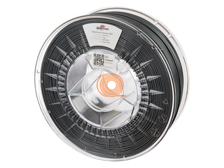Filament Spectrum ABS Tmavě Šedá [1,75mm, 1kg]