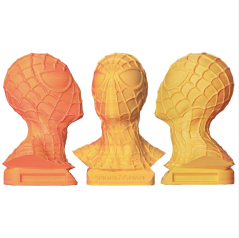 Filament AzureFilm PLA Dual Neongelb – Rosa [1,75mm, 1kg]