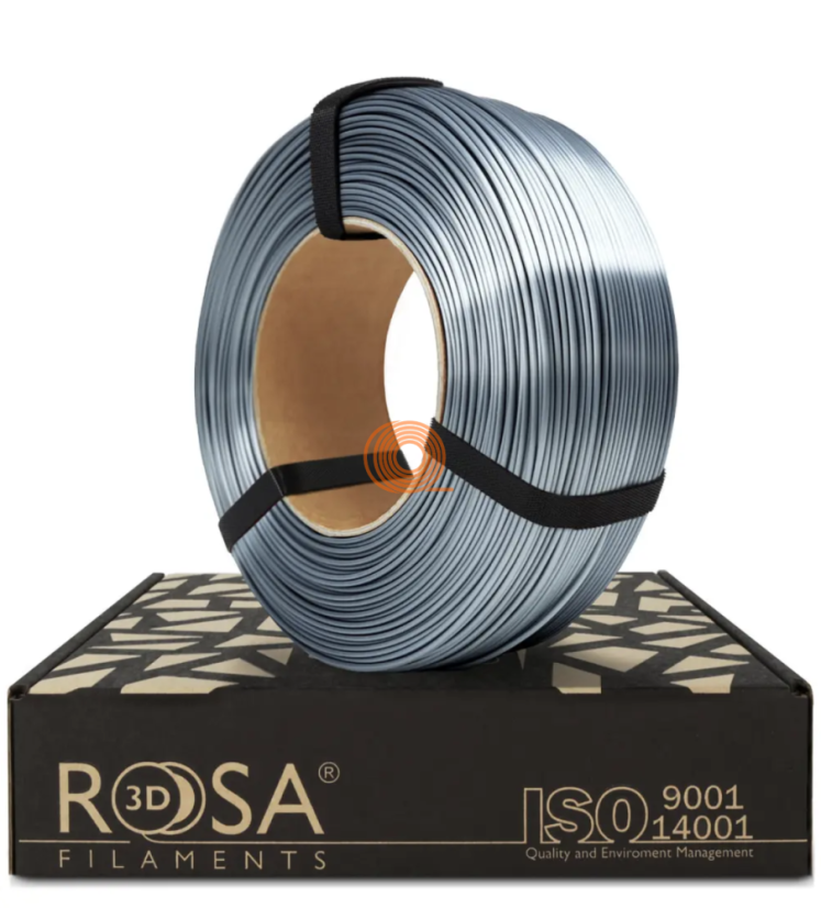 Filament ROSA3D SILK Stal Refill [1,75mm, 1kg]