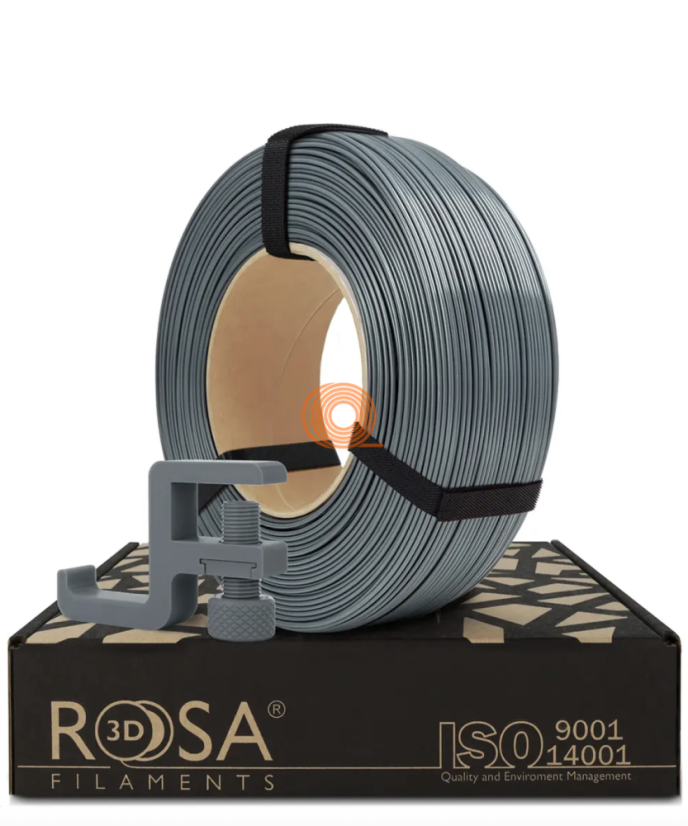 Filament ROSA3D PCTG Šedá Refill [1,75mm, 1kg]