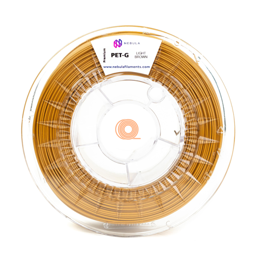 Filament Nebula PETG Jasnobrązowy [1,75mm, 1kg]