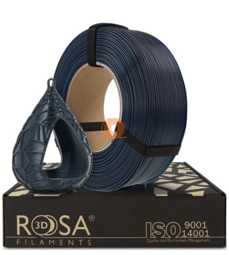 Filament ROSA3D PETG Standard HS Granatowy Refill [1,75mm, 1kg]
