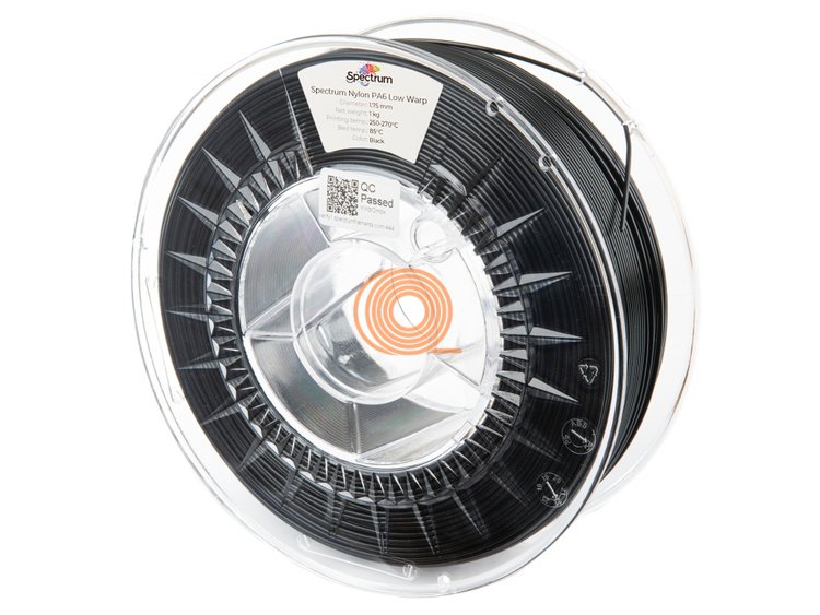 Filament Spectrum NYLON PA6 Black [1,75mm, 1kg]