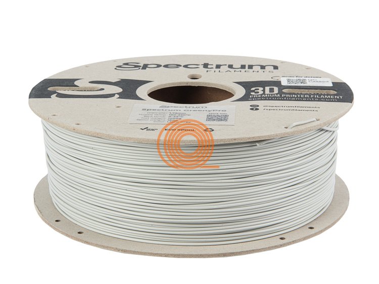 Filament Spectrum GreenyPro Světle Šedá [1,75mm, 1kg]