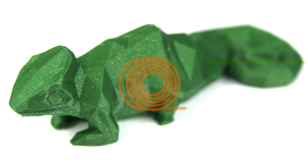 Filament Spectrum PLA GLITTER Smaragdově Zelená [1,75mm, 1kg]