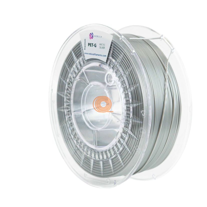 Filament Nebula PETG Arctic Silver [1,75mm, 1kg]