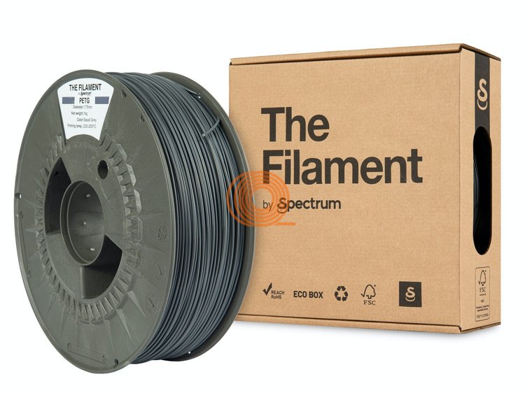 Filament TheFilament PETG Čedičová Šedá [1,75mm, 1kg]