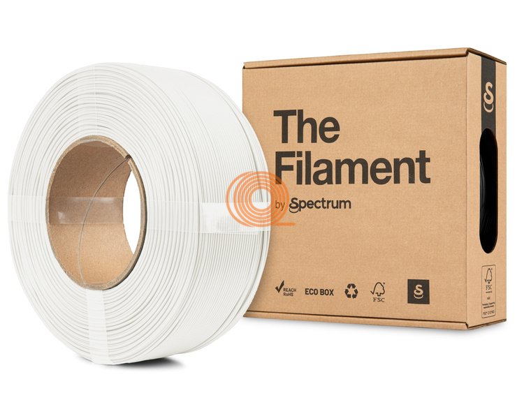 Filament TheFilament PLA Lite Biela Refill [1,75mm, 1kg]