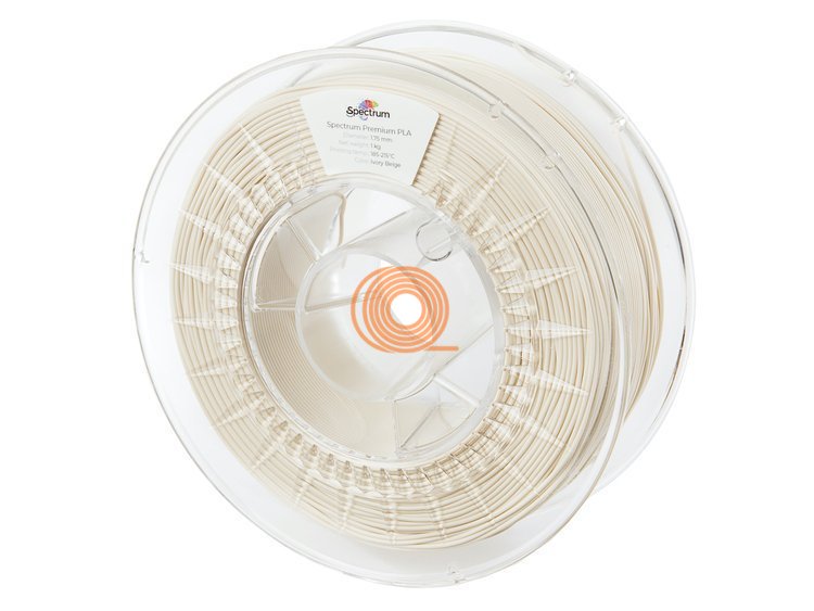 Filament Spectrum PLA Premium Ivory Beige [1,75mm, 1kg]