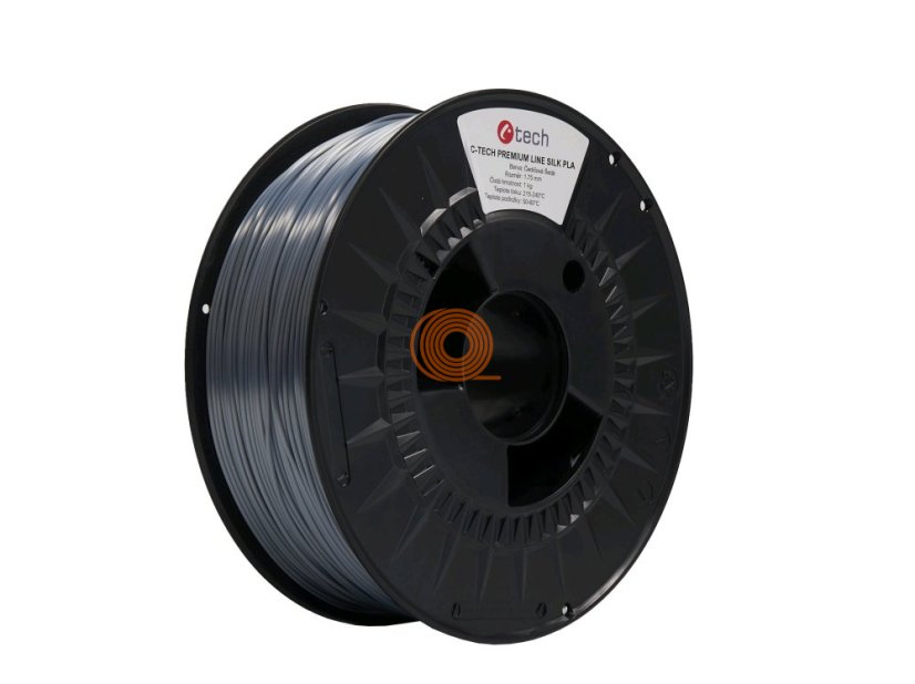 Filament C-TECH Premium Line SILK Basalt Grey [1,75mm, 1kg]
