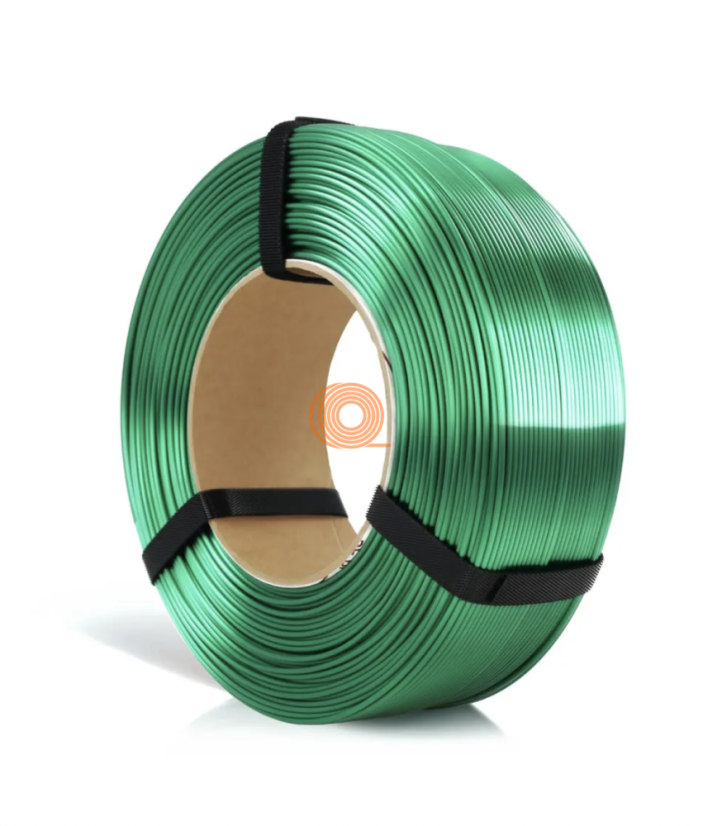 Filament ROSA3D SILK Szmaragdowa zieleń Refill [1,75mm, 1kg]