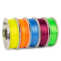 Filament Spectrum 5 PACK PLA Crystal [1,75mm, 1.25kg]