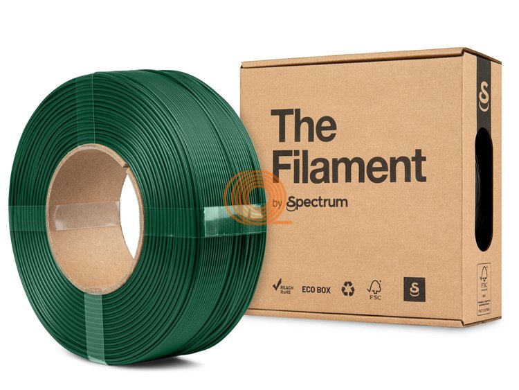 Filament TheFilament PLA MATTE Dschungelgrün Refill [1,75mm, 1kg]