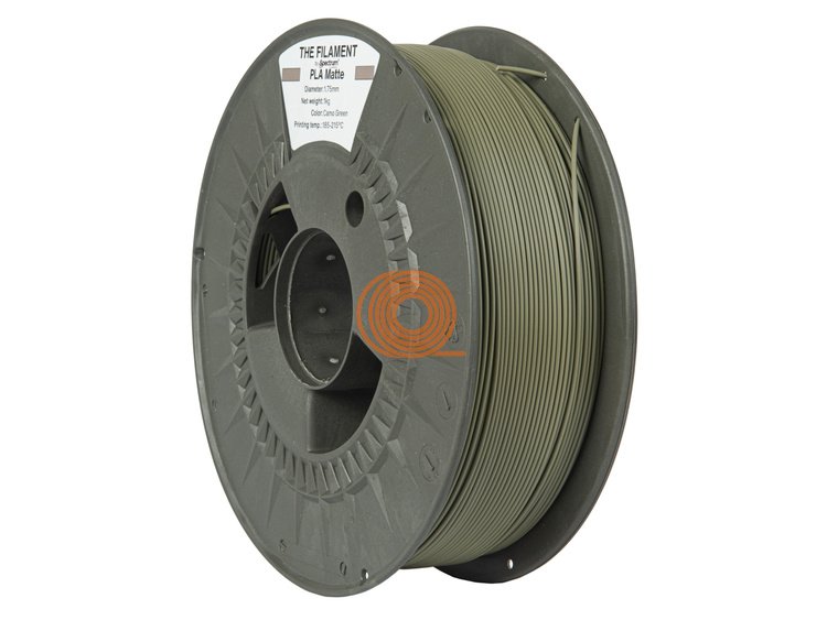 Filament TheFilament PLA MATTE Tarnfarben Grün [1,75mm, 1kg]