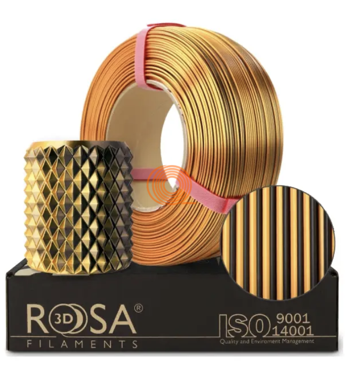 Filament ROSA3D SILK Magic Mistic Tiger Refill [1,75mm, 1kg]