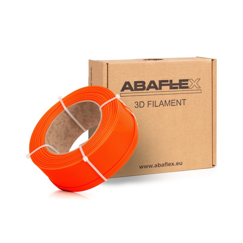 Filament ABAFLEX PETG+ Orange Refill [1,75mm, 0.75kg]